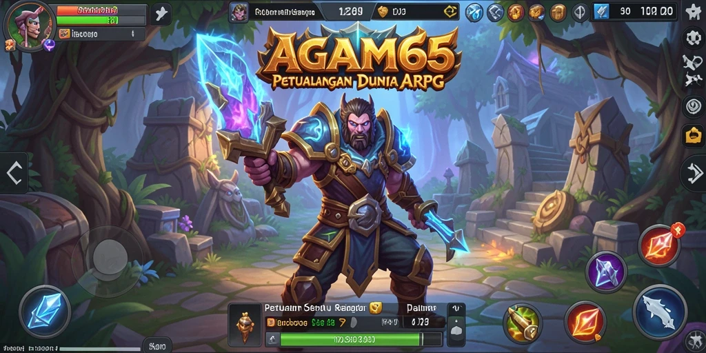 Tangkapan layar AGAM66 menampilkan aksi pertarungan yang mendebarkan di dunia ARPG.