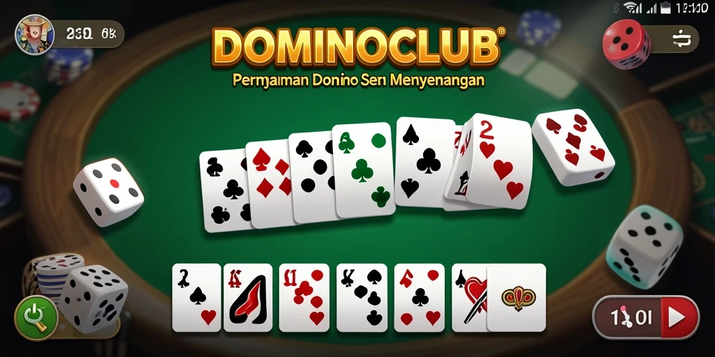 Tampilan menarik dari gameplay <strong>DOMINOCLUB</strong> yang mengasyikkan.