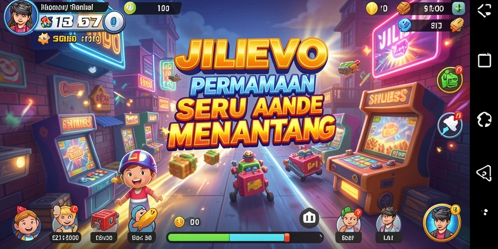Tampilan gameplay seru dari JILIEVO yang membuat ketagihan.
