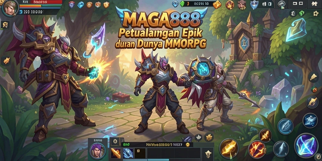 Tampilan Gameplay MAGA888 yang Memukau dan Interaktif.