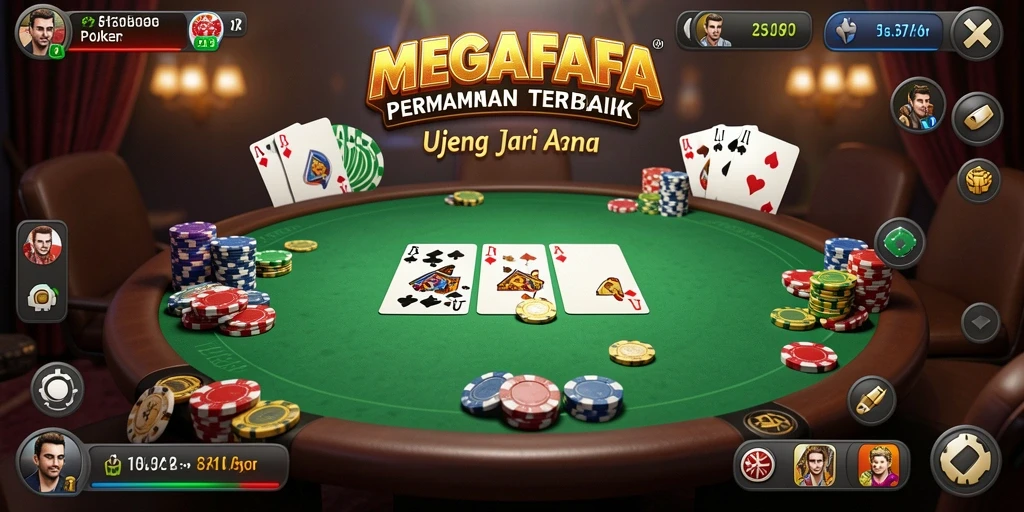 Tampilan gameplay <strong>MEGAFAFA</strong> yang menegangkan dan penuh strategi.
