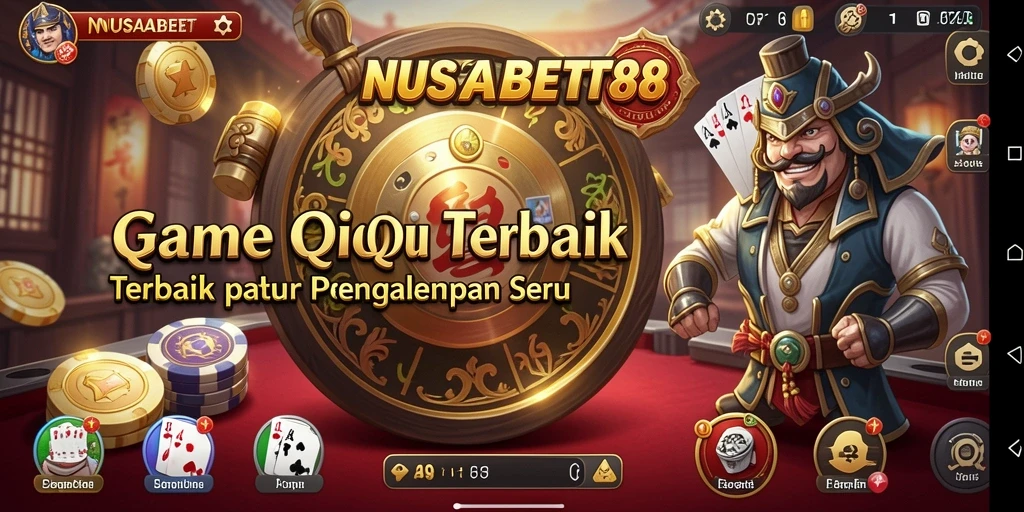 Screenshot dari gameplay QiuQiu yang seru.