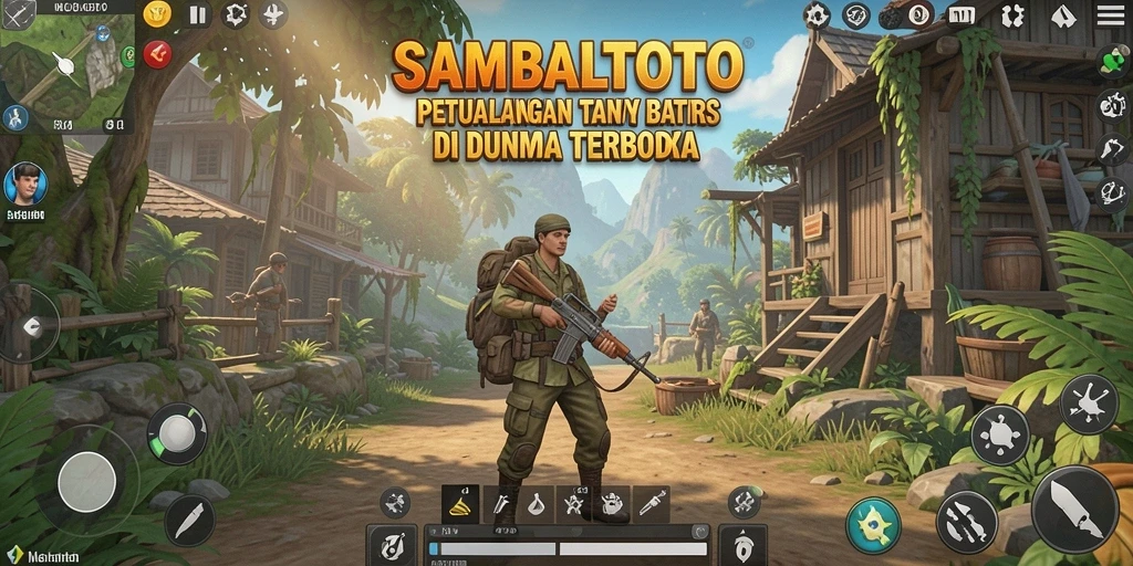 Gameplay seru di dunia terbuka SAMBALTOTO dengan grafis menawan.