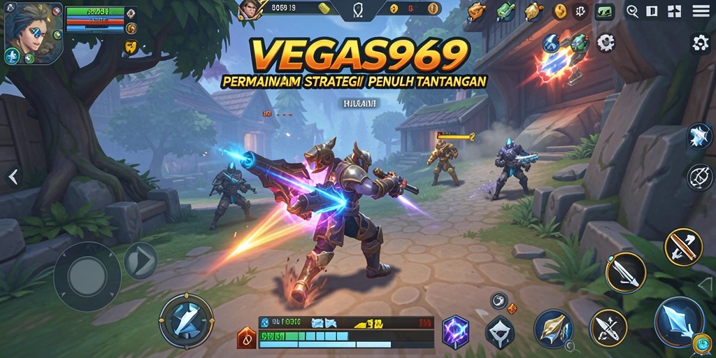Tampilan gameplay <strong>VEGAS969</strong> yang menarik di tengah strategi pertempuran.